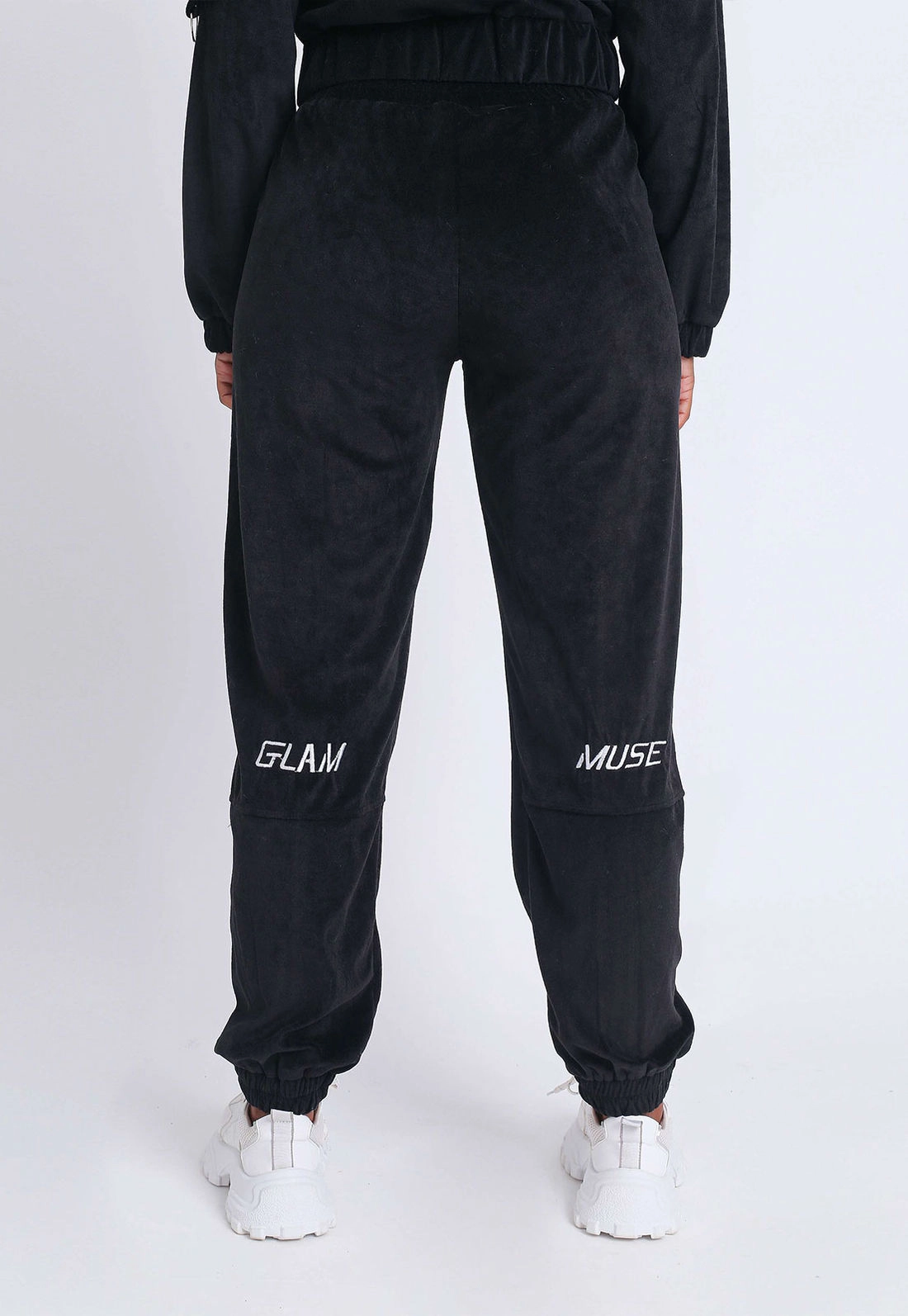 Calça Veludo Jogger Glam Muse