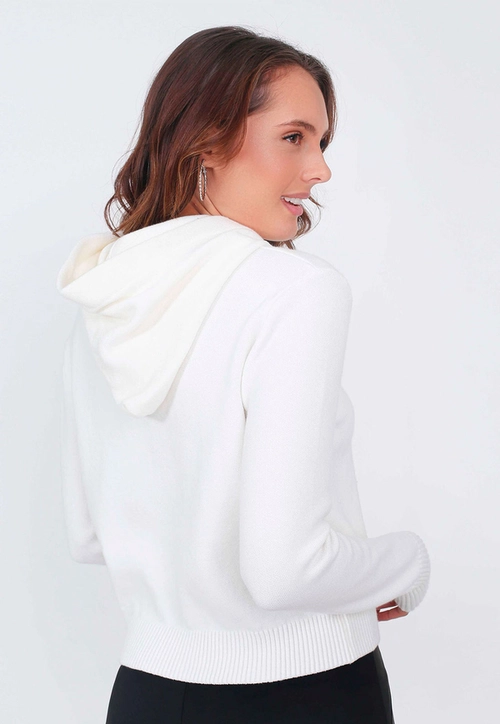 Blusa Tricô Cordão Strass g