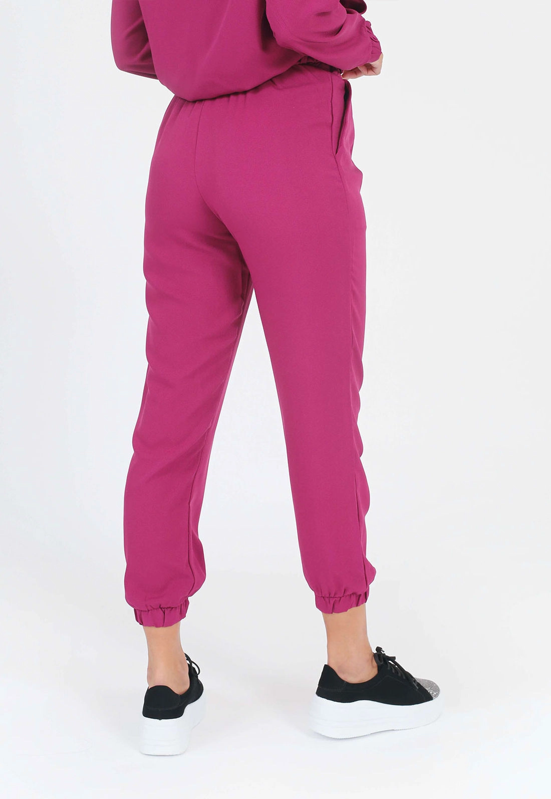 Calça Crepe Jogger Amarração