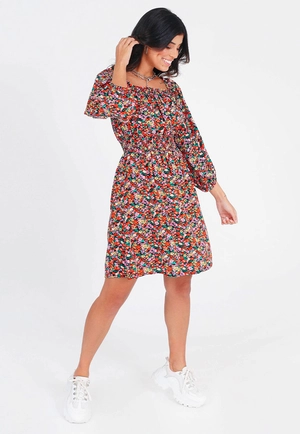 Vestido Viscose Floral Liberty