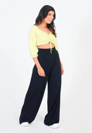 Calça Pantalona Lastex