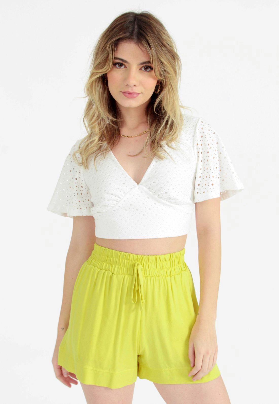 Shorts Viscose Elástico