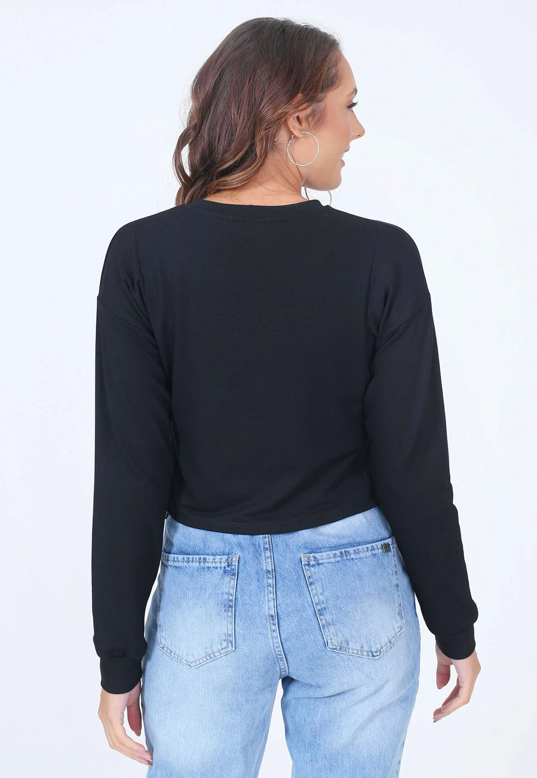 Blusa Manga Longa Moletinho Read To Start