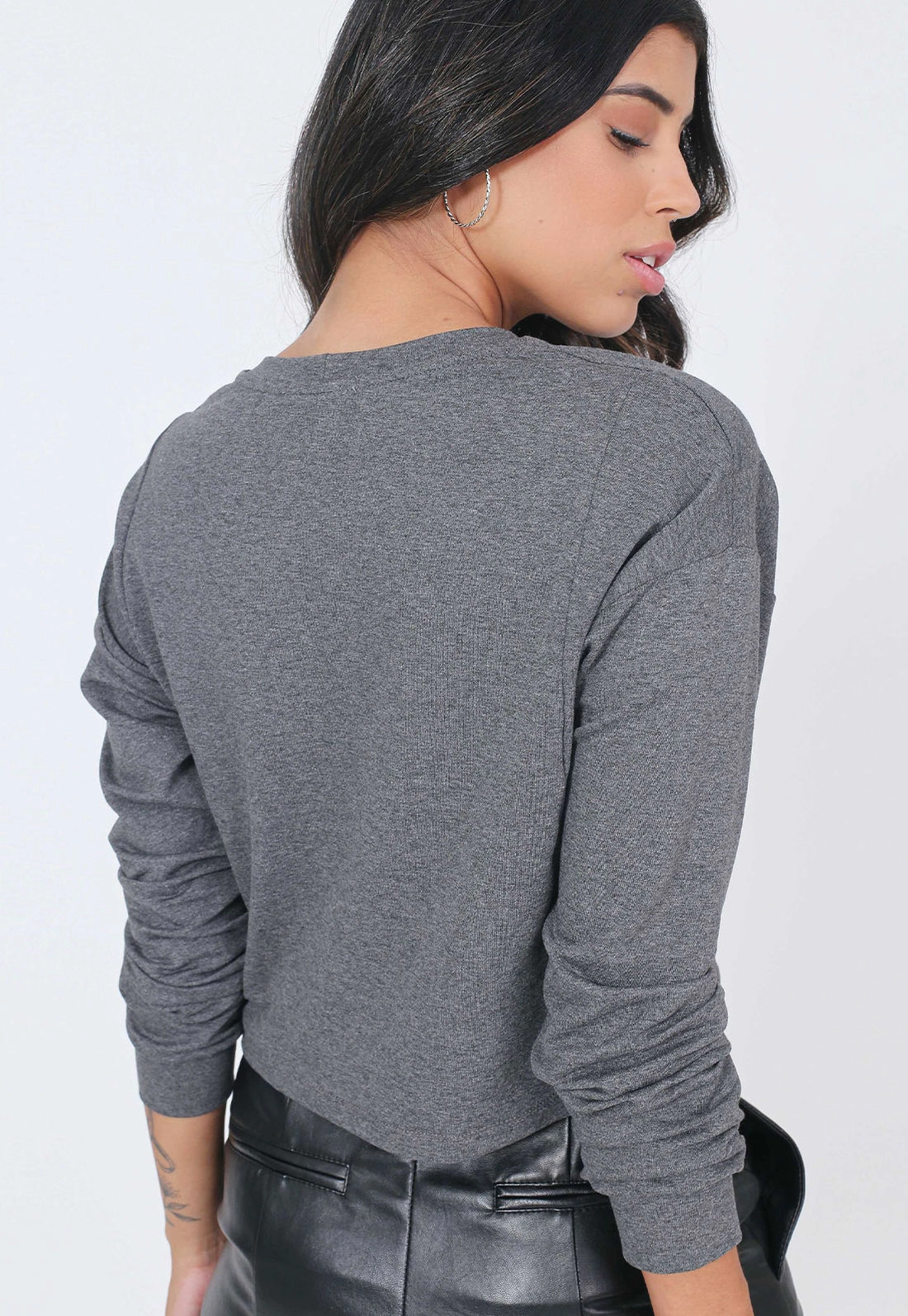 Blusa Manga Longa Moletinho Read To Start