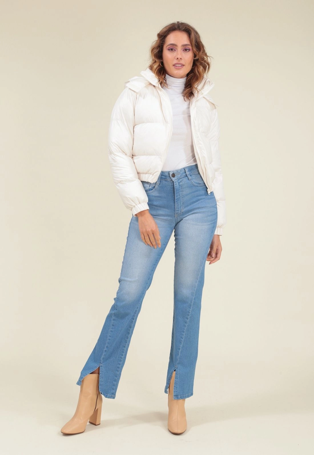 Blusa Cropped Xadrez Vichy