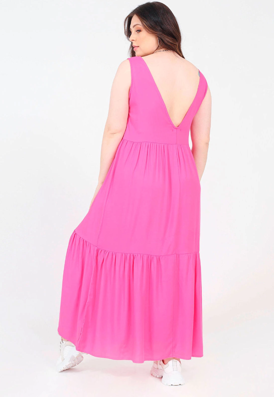 Vestido Regata Babados Marias