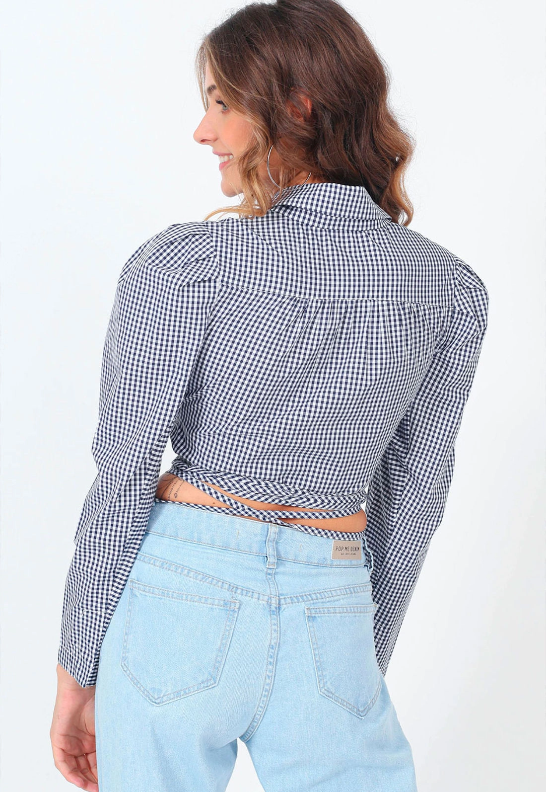 Camisa Xadrez Amarração