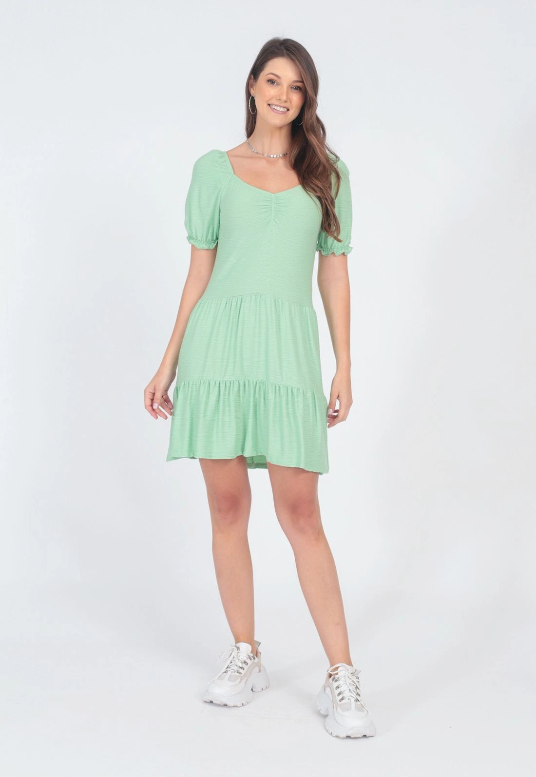Vestido Manga Curta Marias