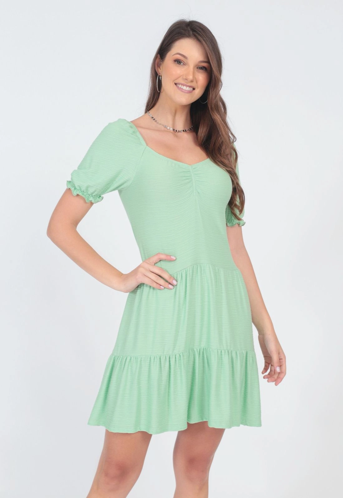 Vestido Manga Curta Marias