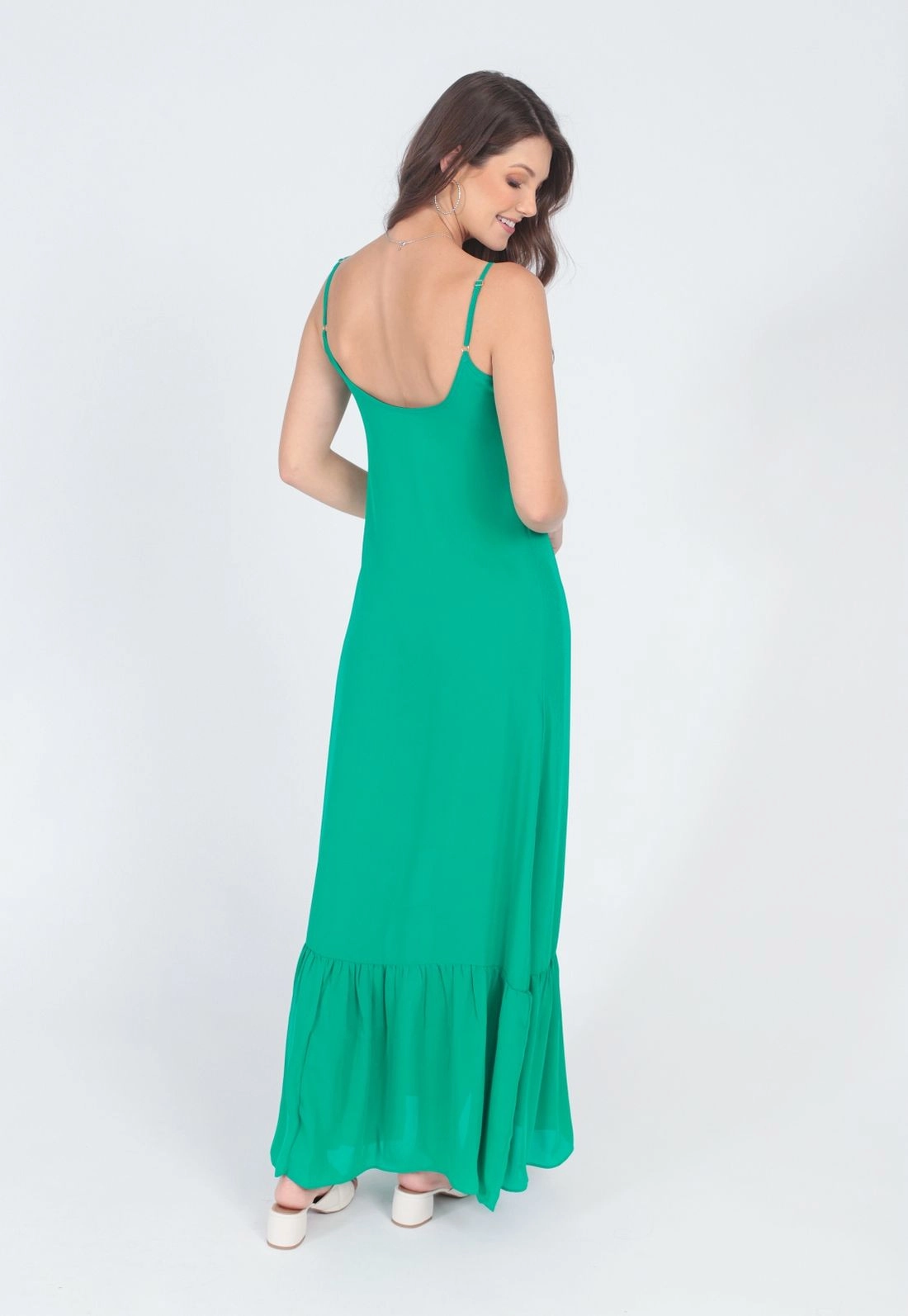 Vestido Longo Alça Liso P