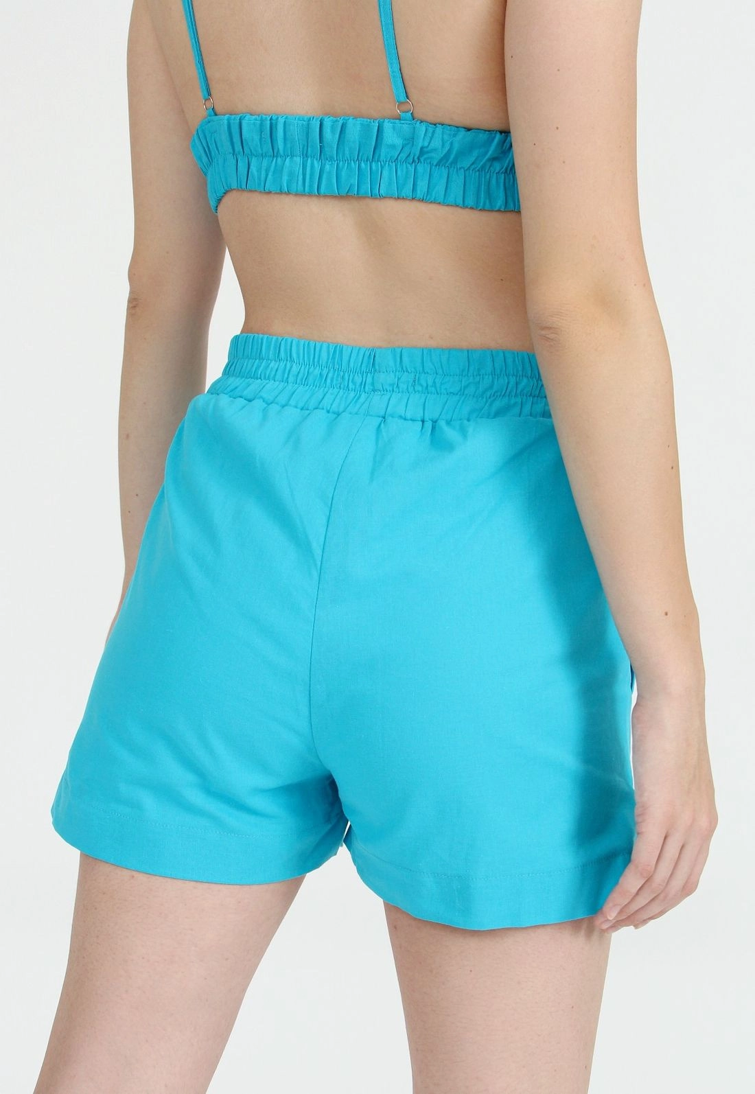 Shorts Tricoline Bolso