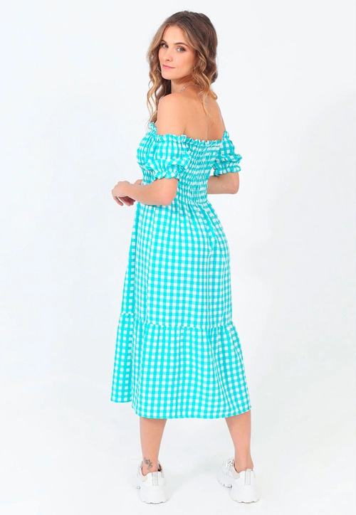 Vestido Midi Xadrez P
