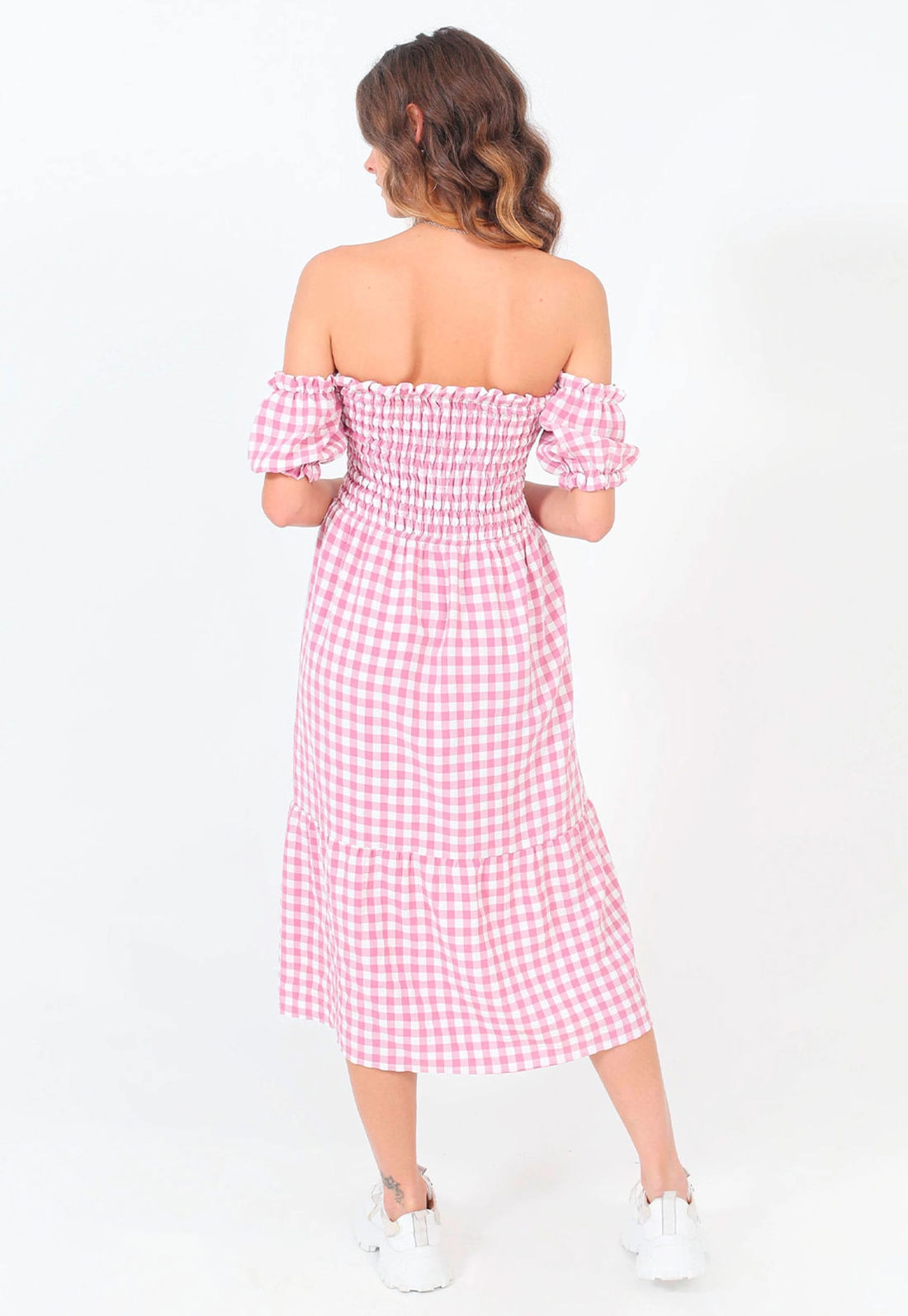 Vestido Midi Xadrez P