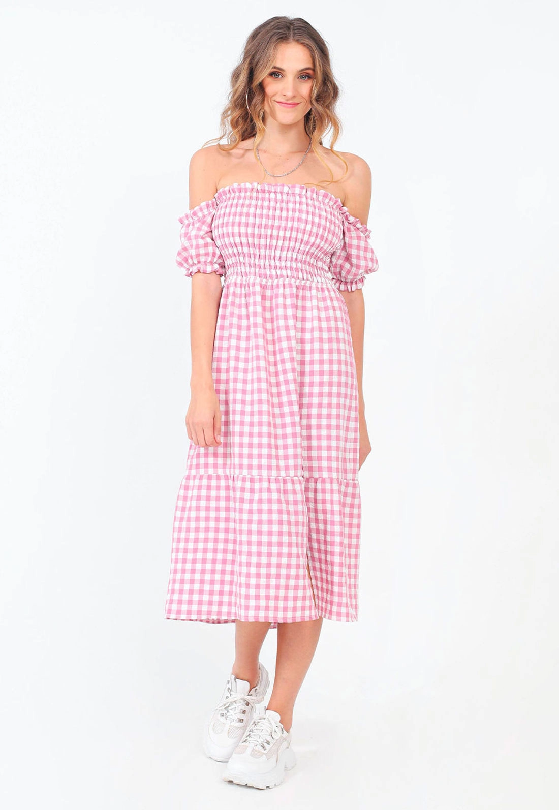 Vestido Midi Xadrez P