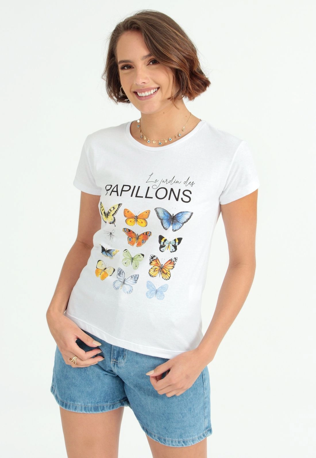 Blusa T-Shirt Borboletas