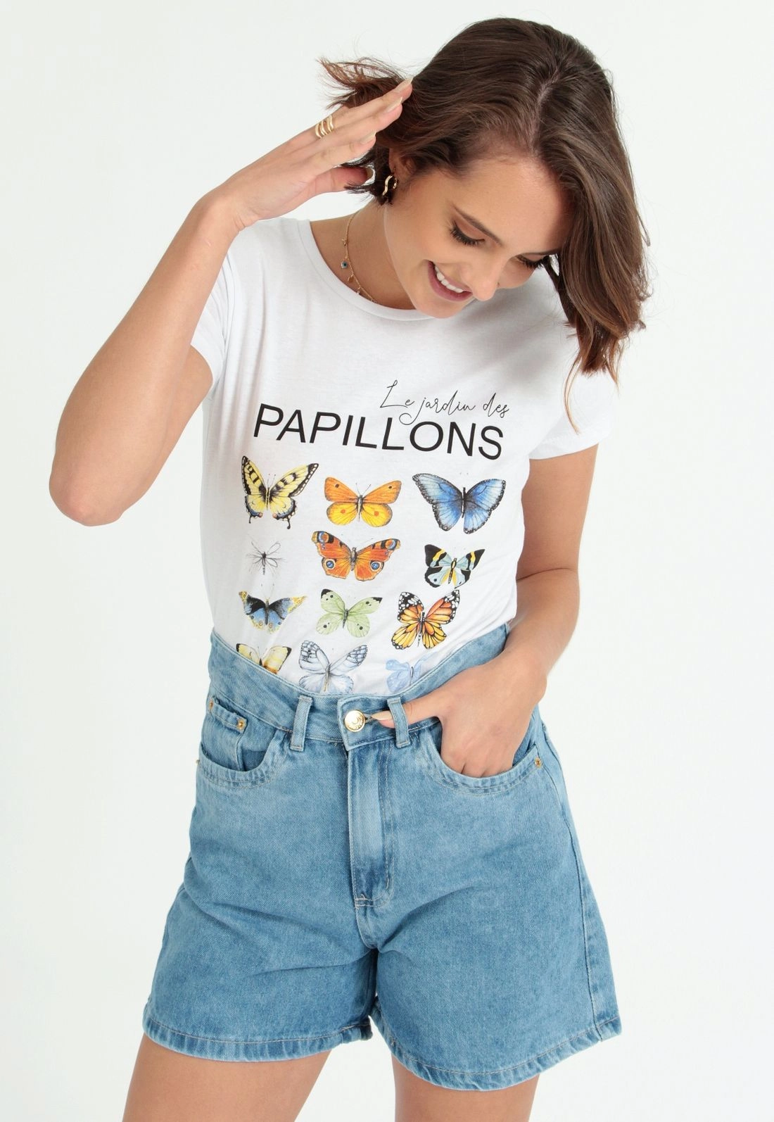 Blusa T-Shirt Borboletas