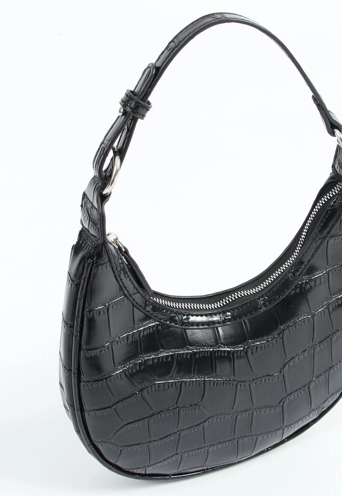 Bolsa Croco Baguete