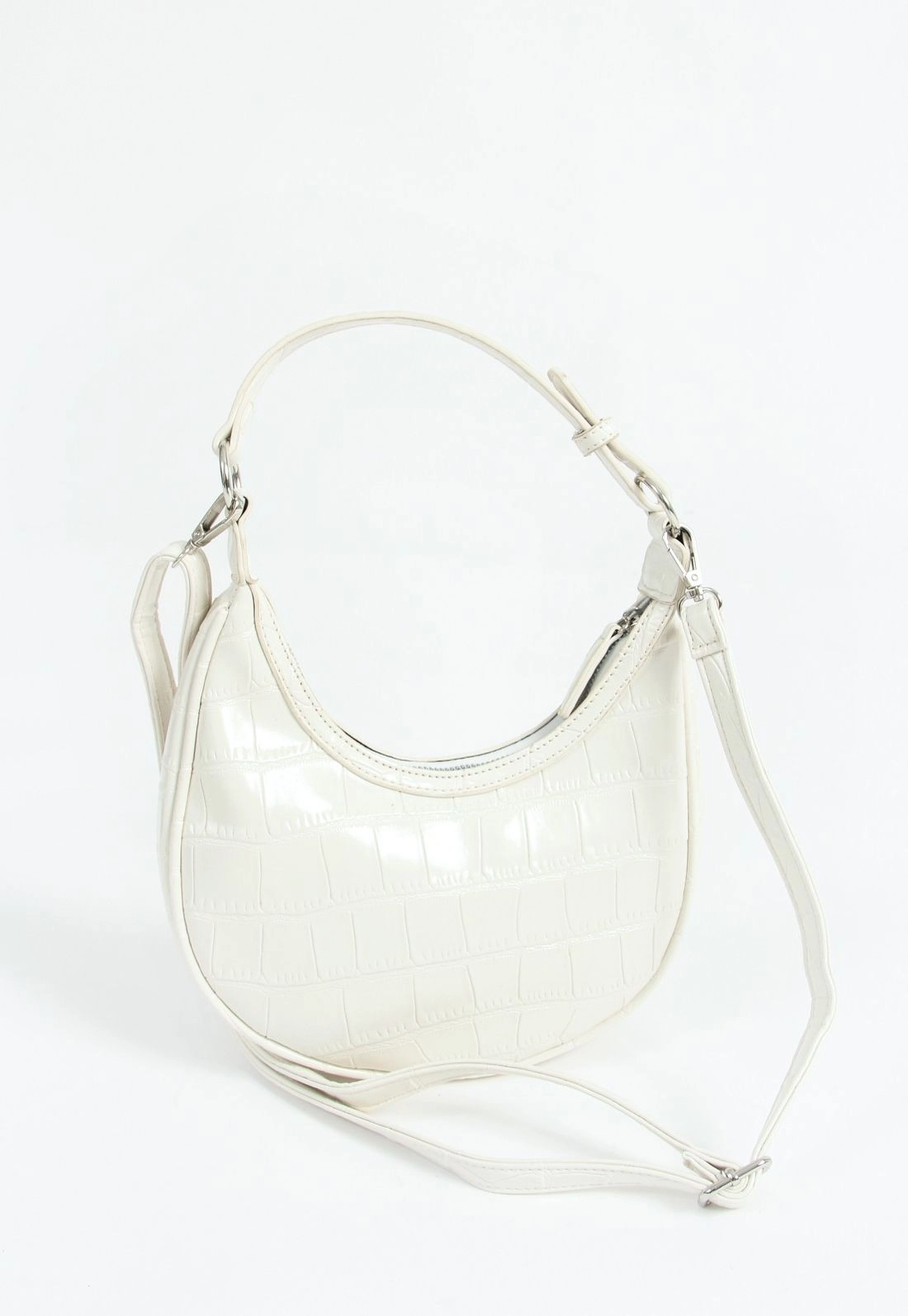 Bolsa Croco Baguete