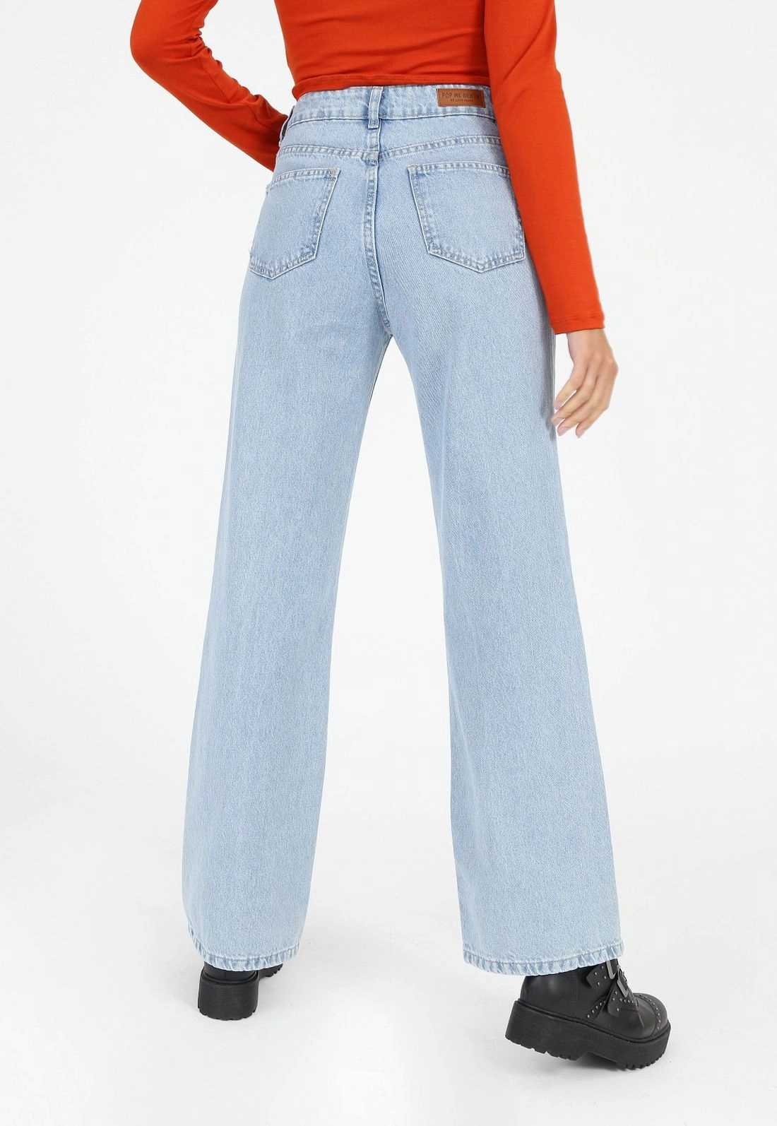 Calça Jeans Wide Leg Clara