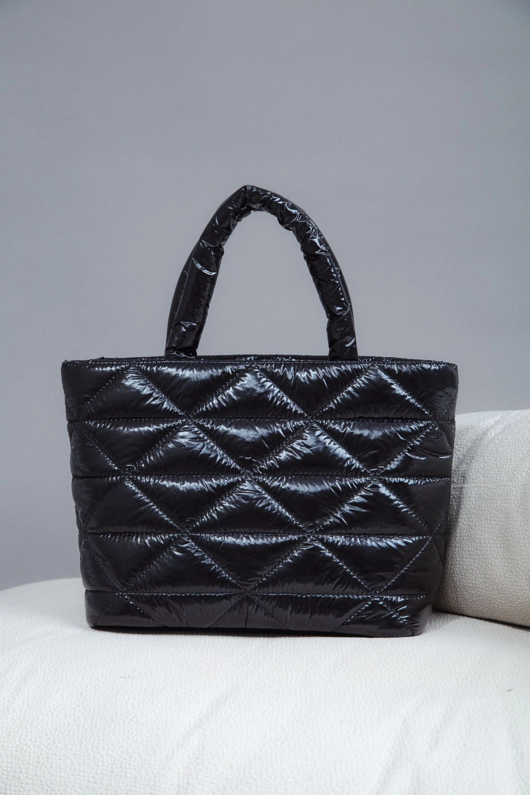 Bolsa Nylon Quadrada Matelasse