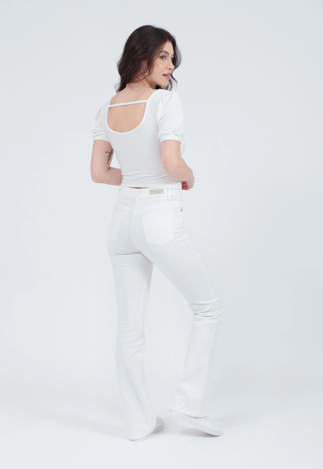 Calça Sarja Flare