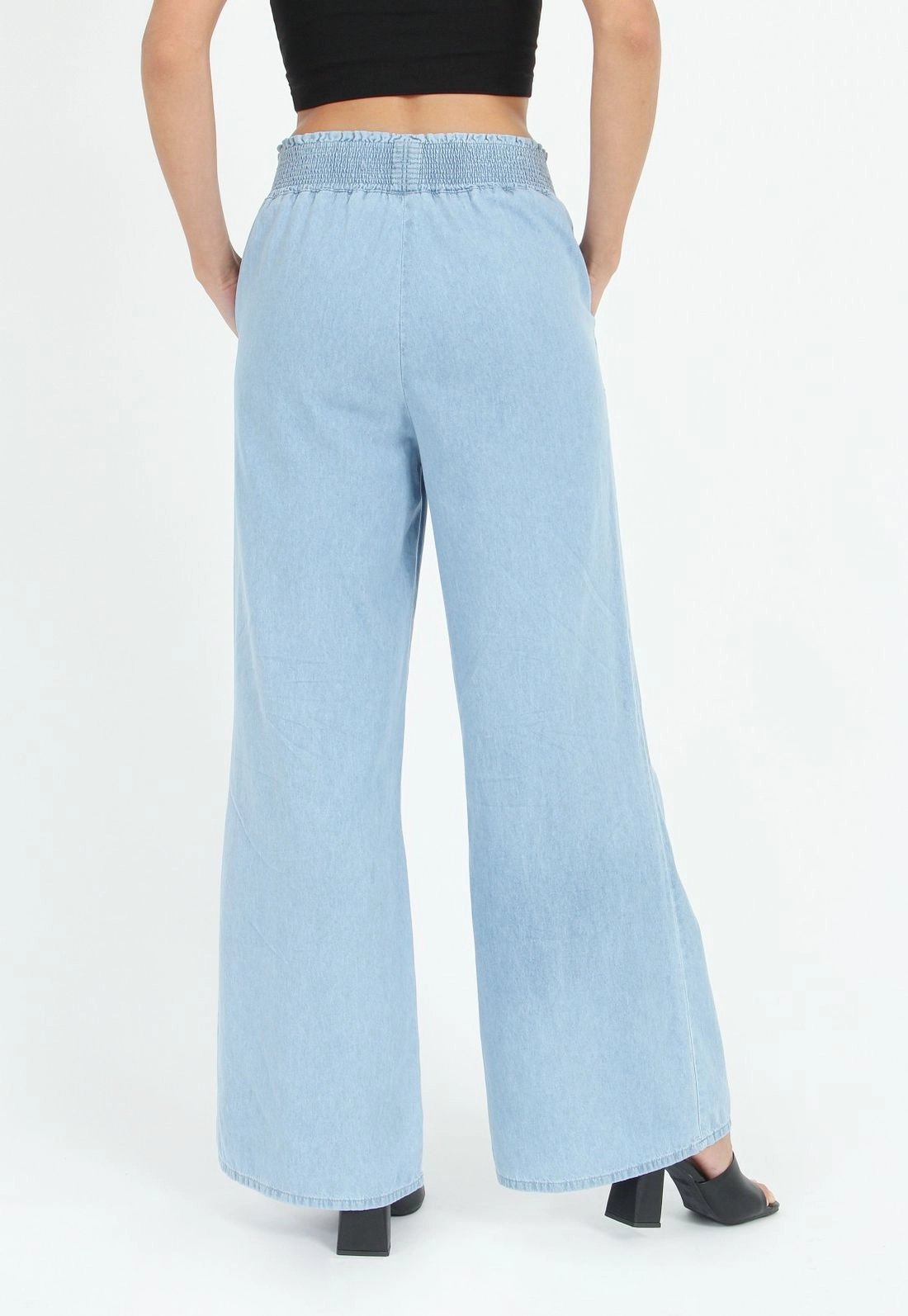 Calça Pantalona Lastéx