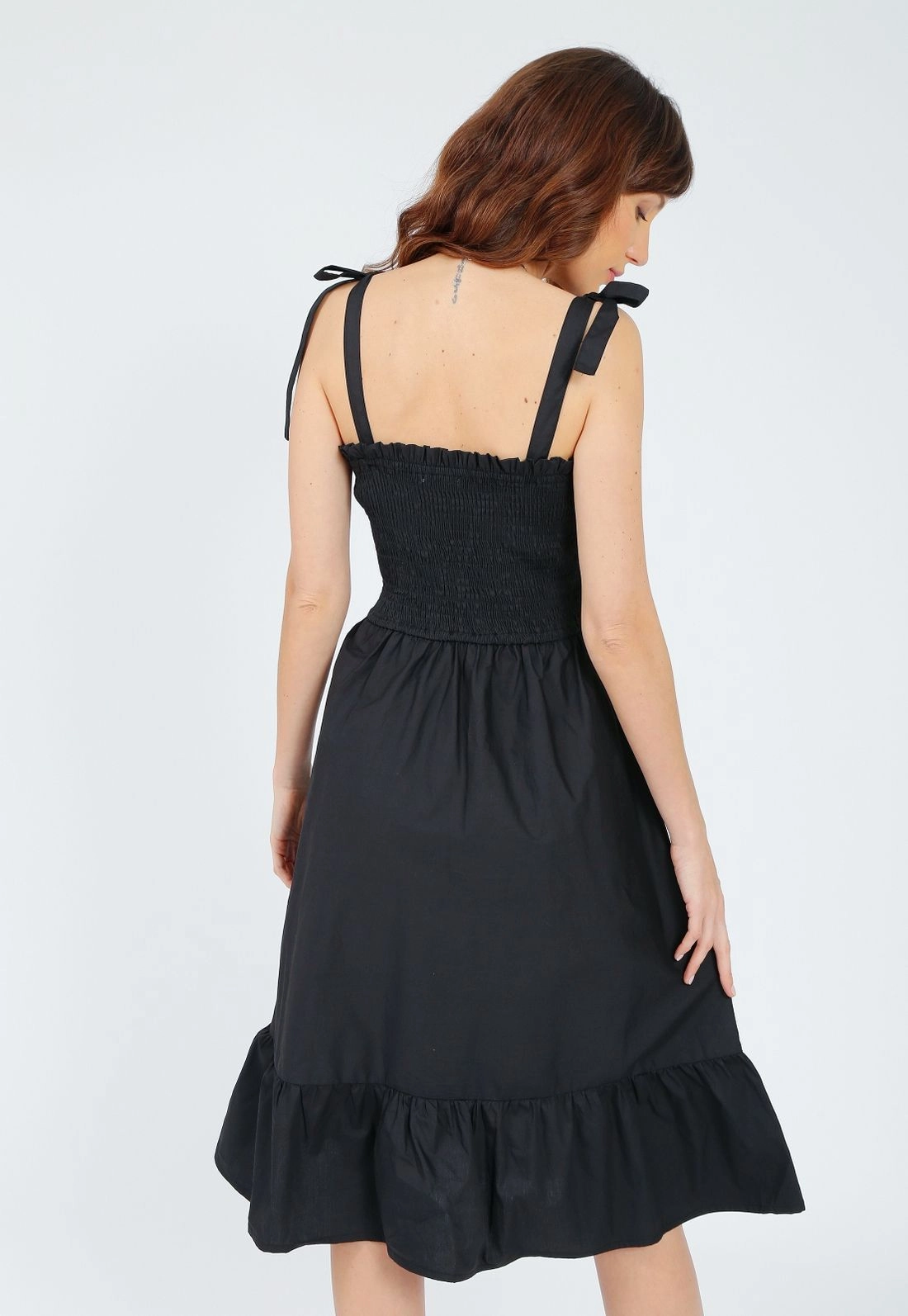 Vestido Tricoline Alça Lastex Busto P