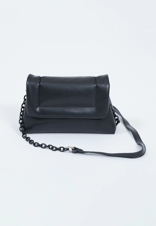 Bolsa Transversal Tampa Com Costura Lateral