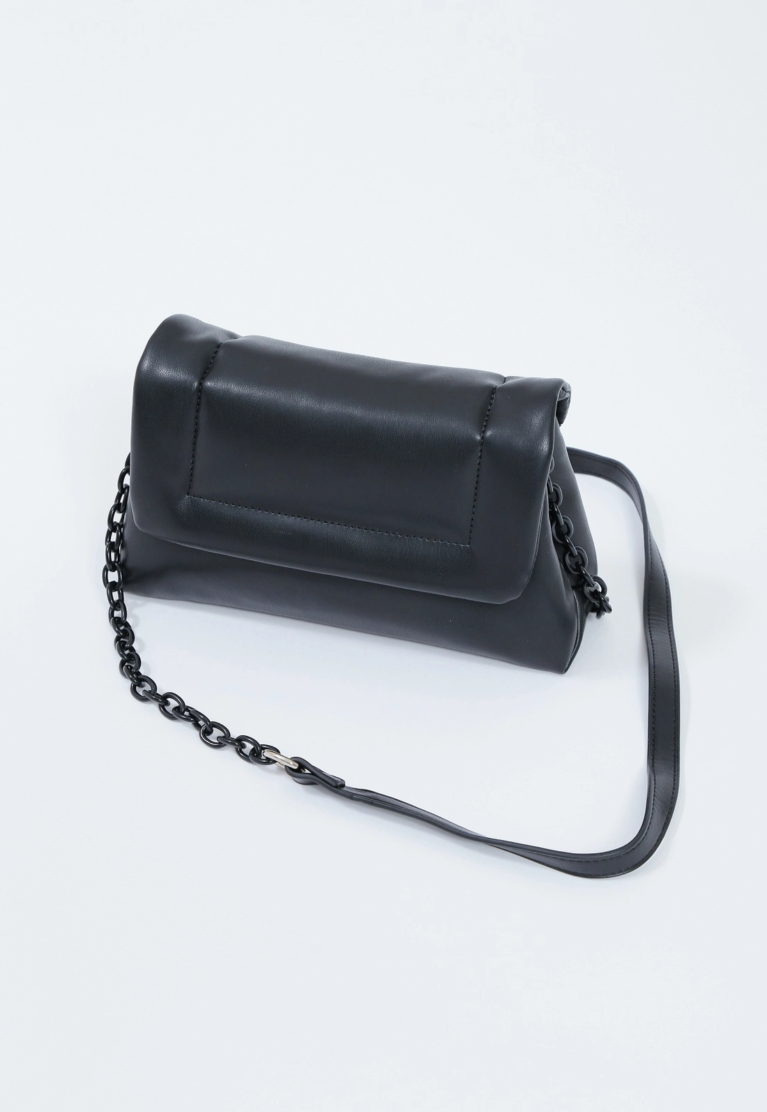 Bolsa Transversal Tampa Com Costura Lateral