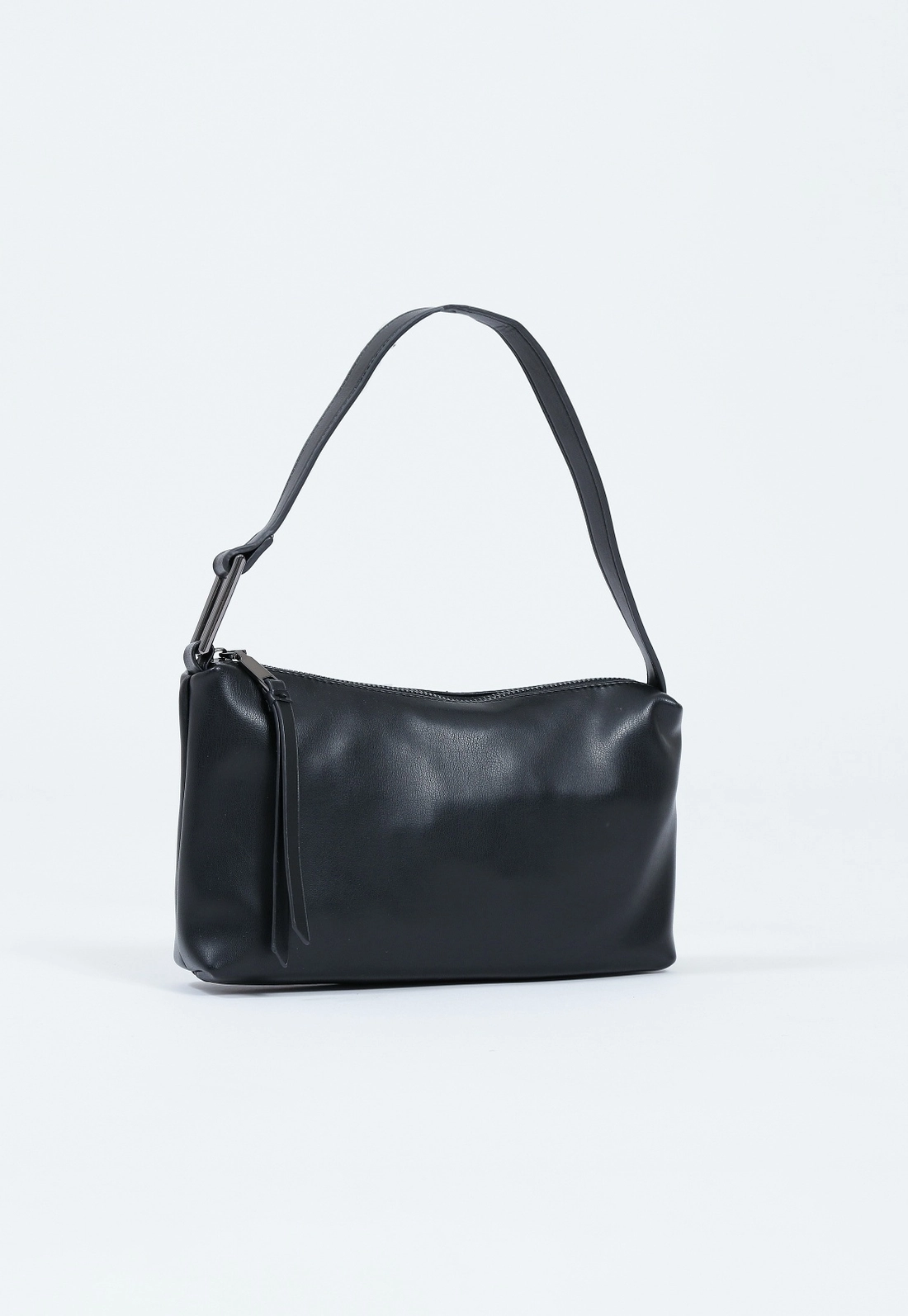 Bolsa Pu Baguete Argola Metal