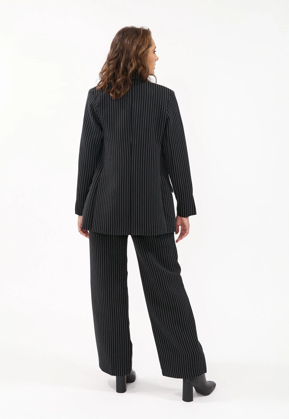 Blazer Crepe Risca de Giz