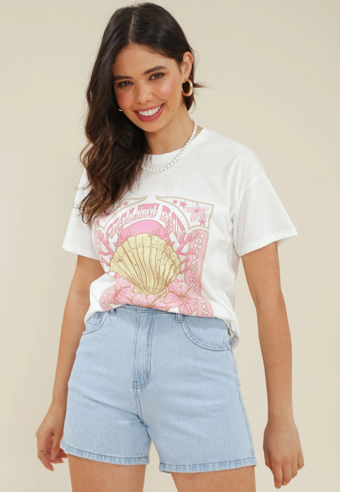 Short Jeans Cintura Alta