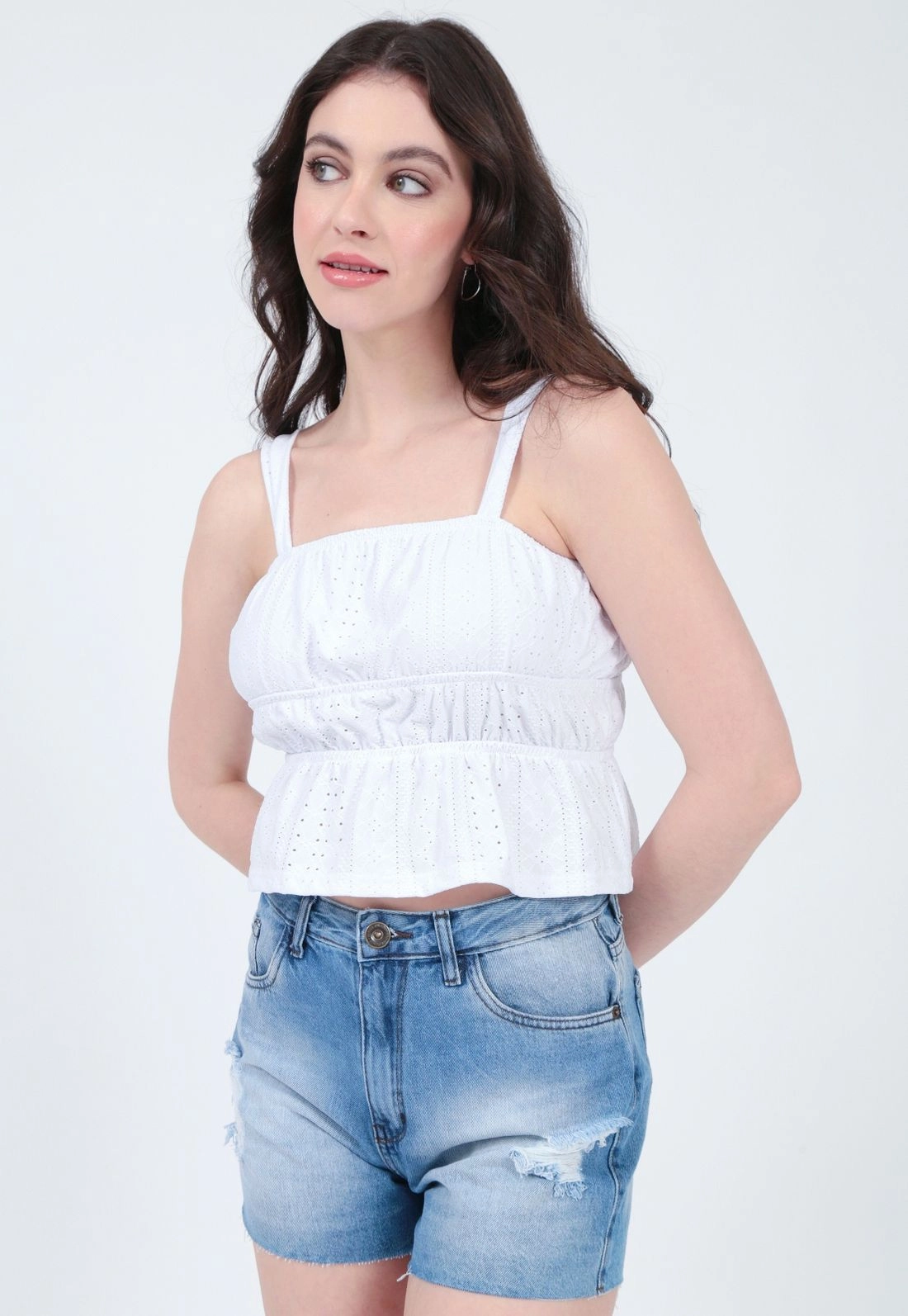 Blusa Lasie Alça Recorte Elástico