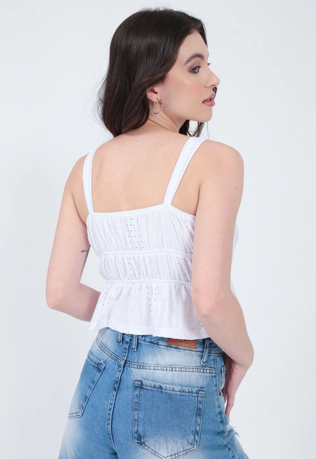 Blusa Lasie Alça Recorte Elástico