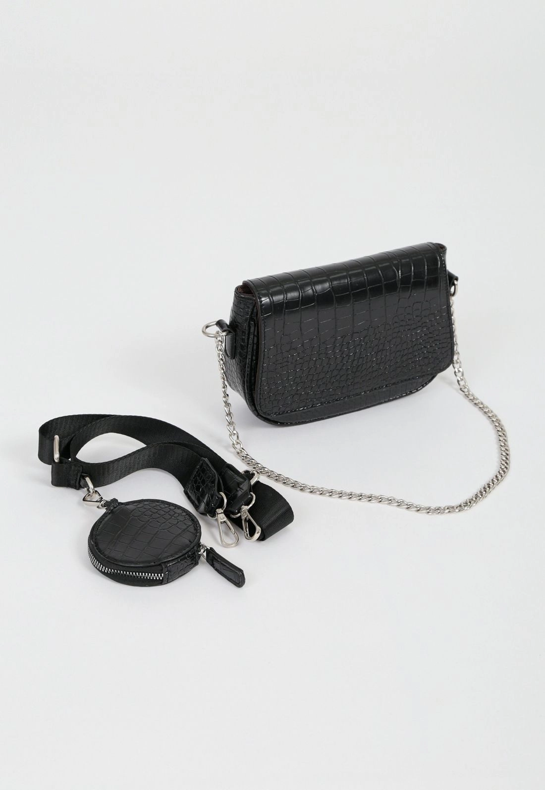 Bolsa Croco Alça