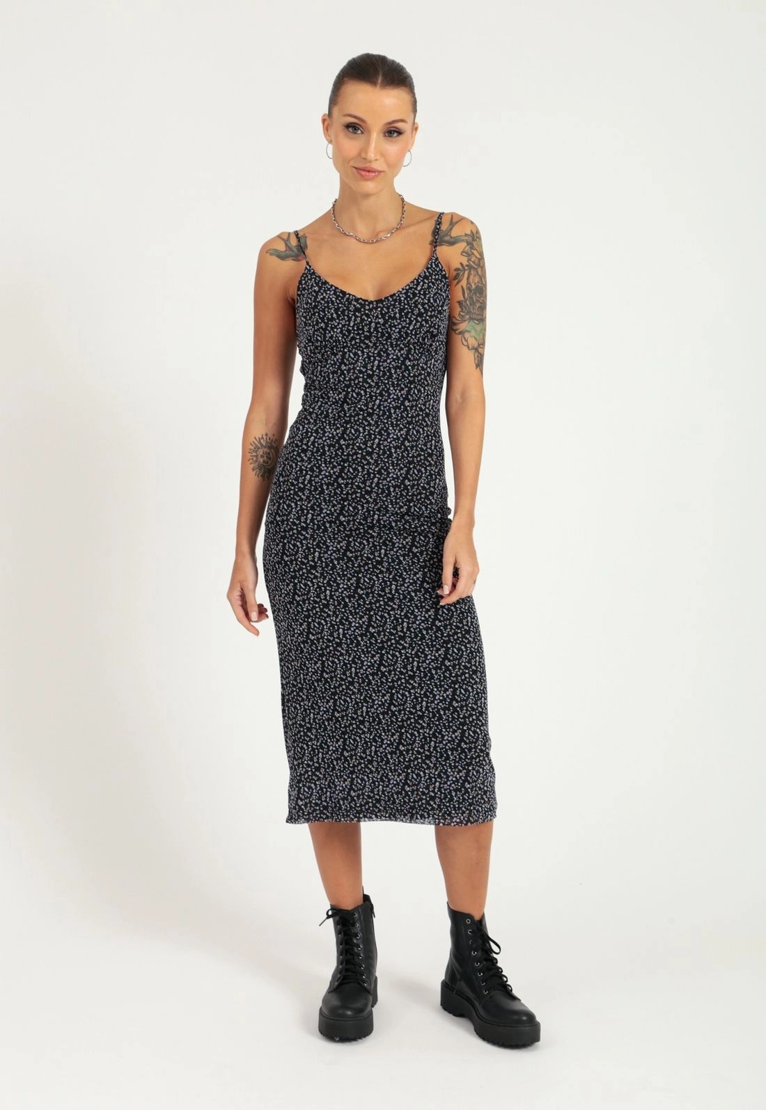 Vestido Tule Alça Liberty