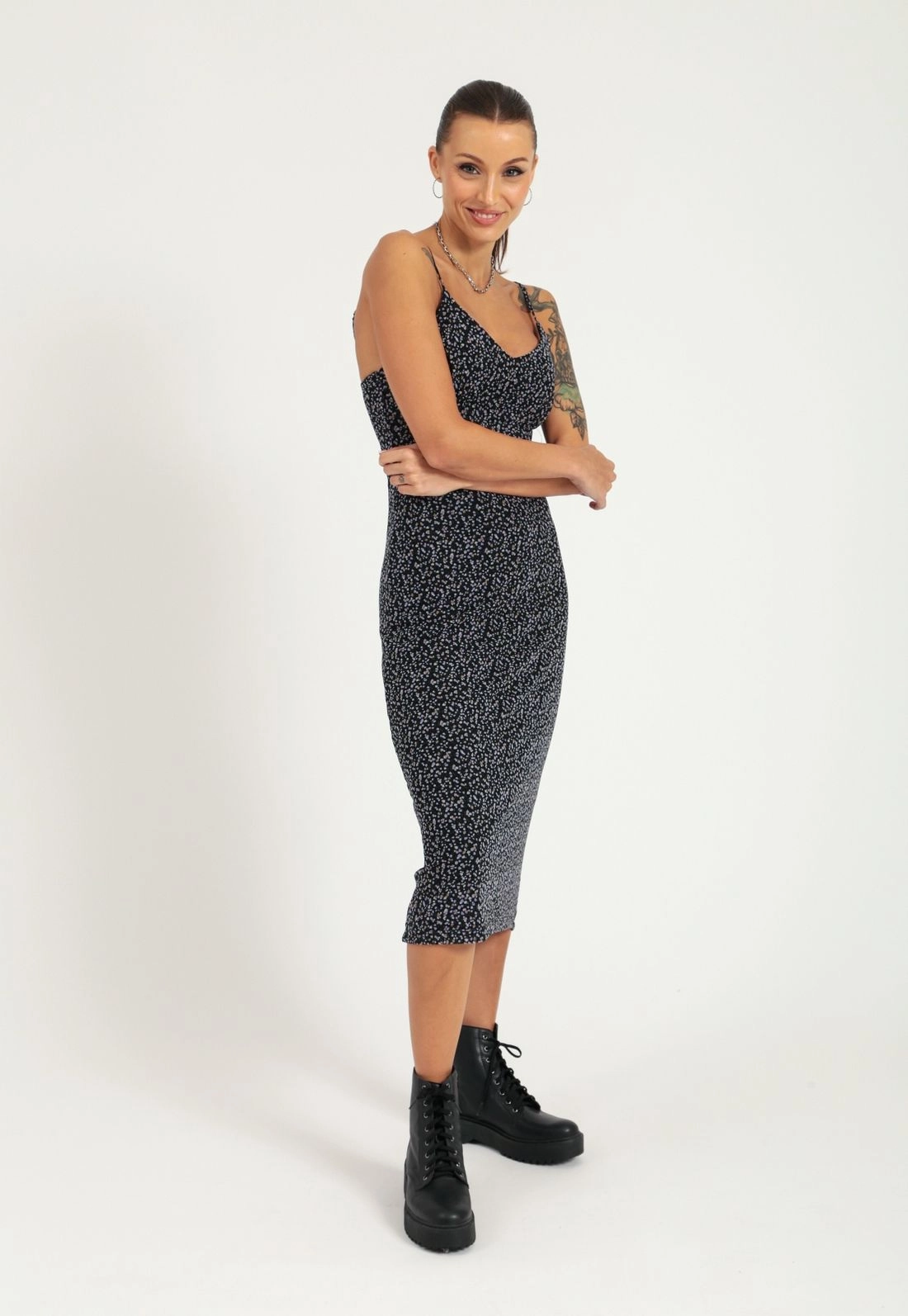 Vestido Tule Alça Liberty
