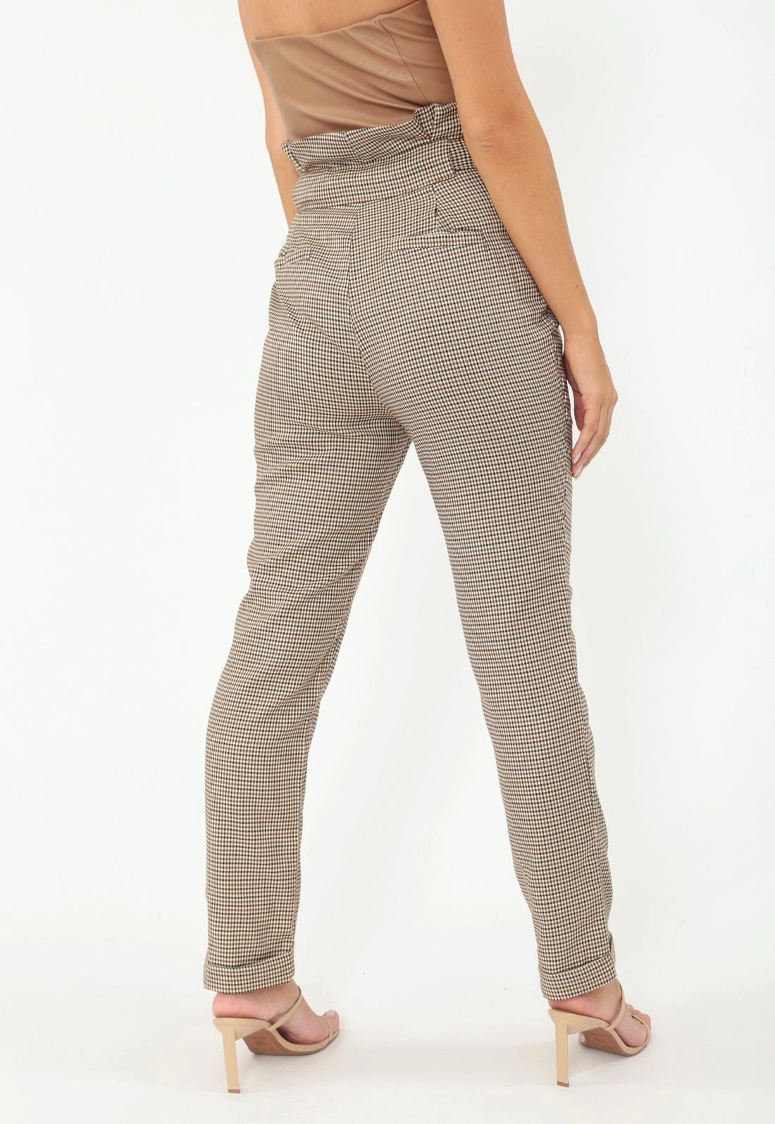 Calça Alfaiataria Xadrez Clochard
