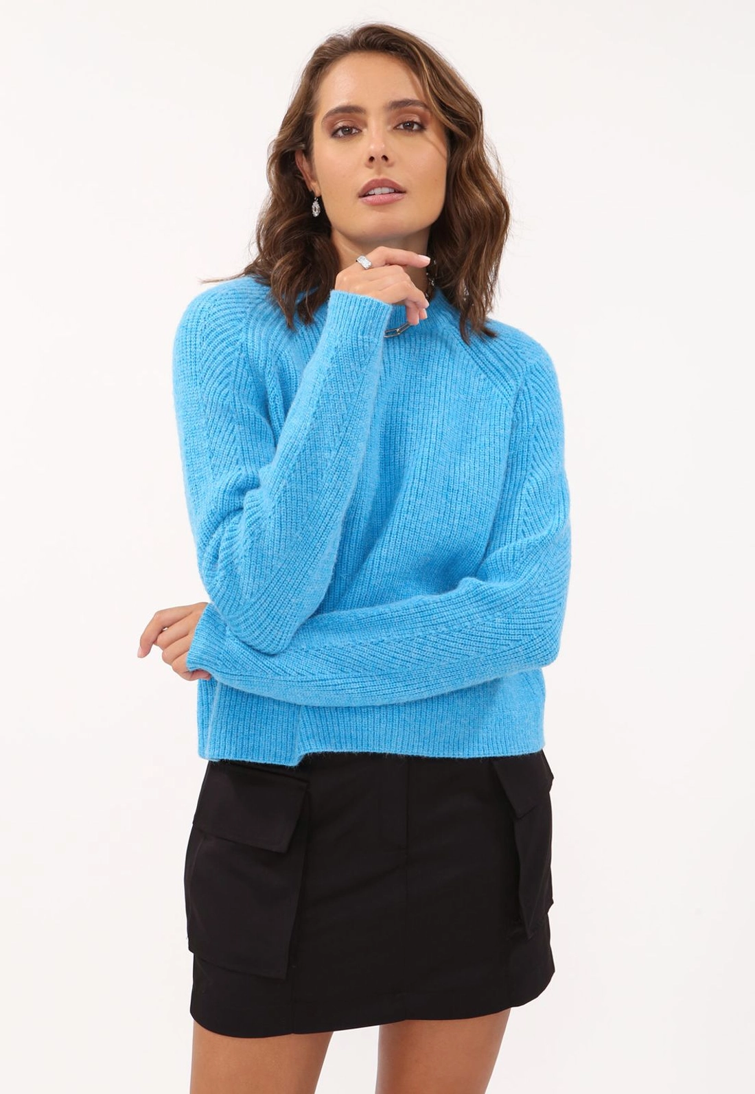Blusa Tricô Manga Longa