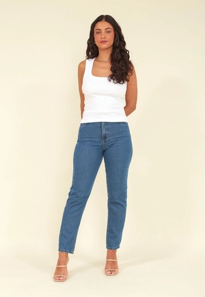Calça Jeans Mom