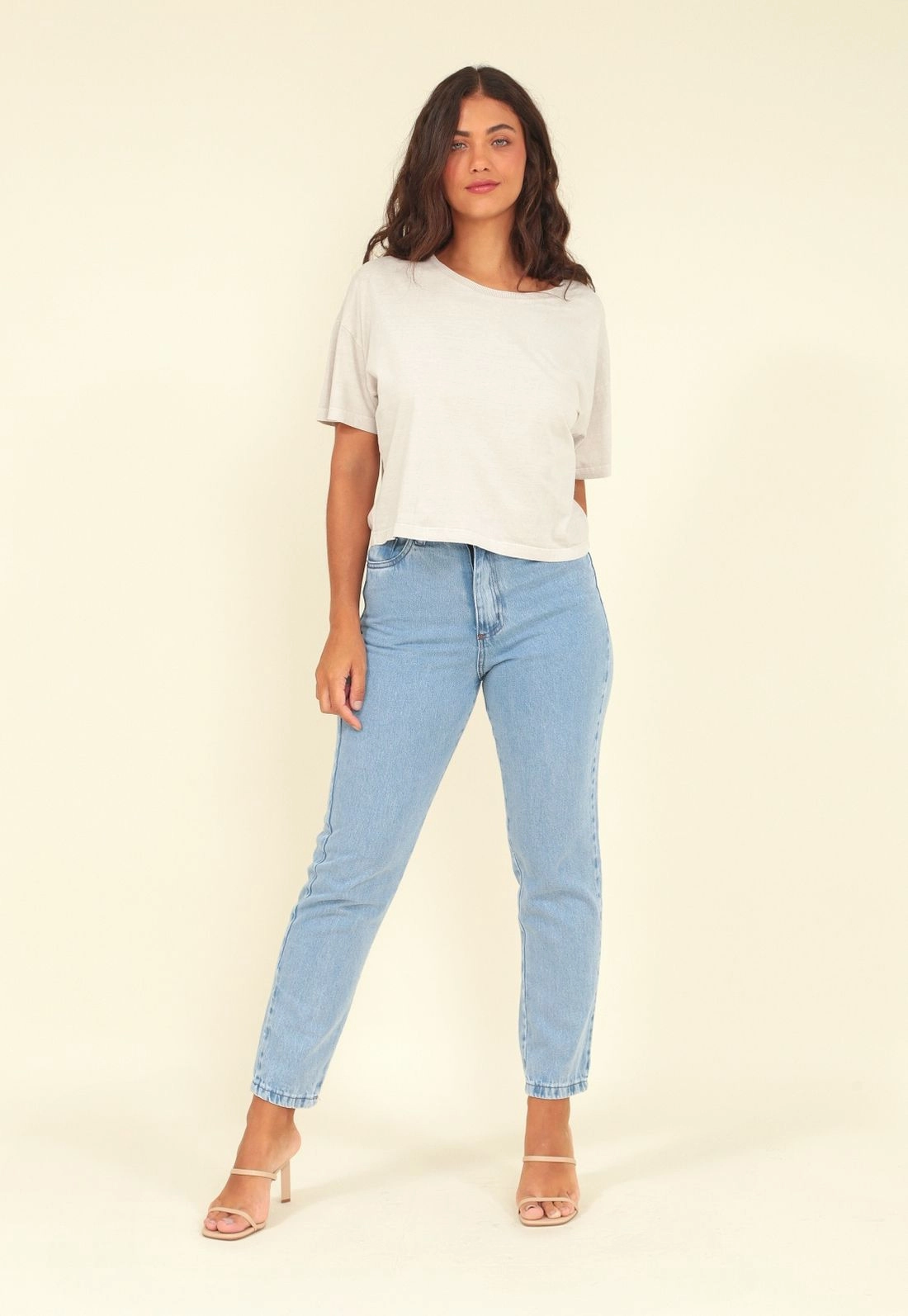 Calça Jeans Mom