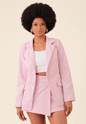 Blazer Em Alfaiataria Sarjada