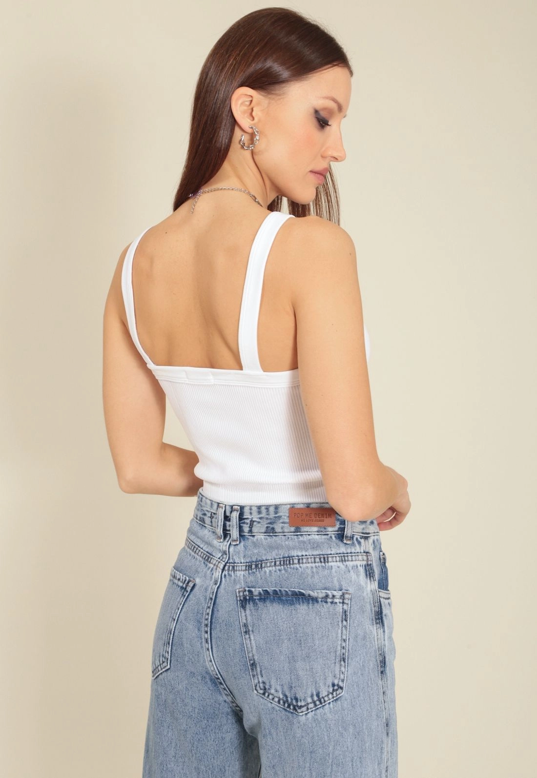 Blusa Cropped Poliamida Sem Costura Alça