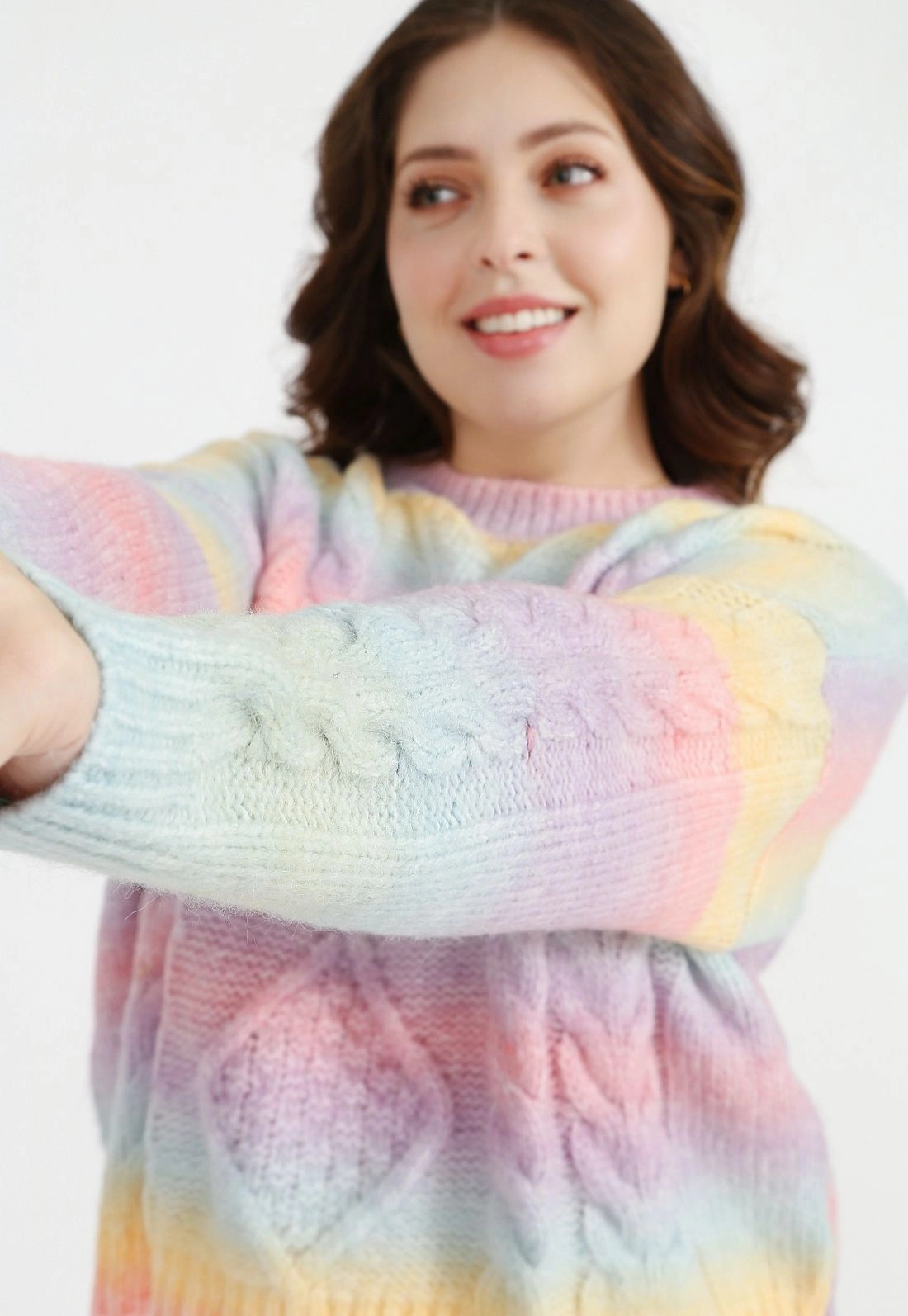 Blusa Tricô Arco Íris