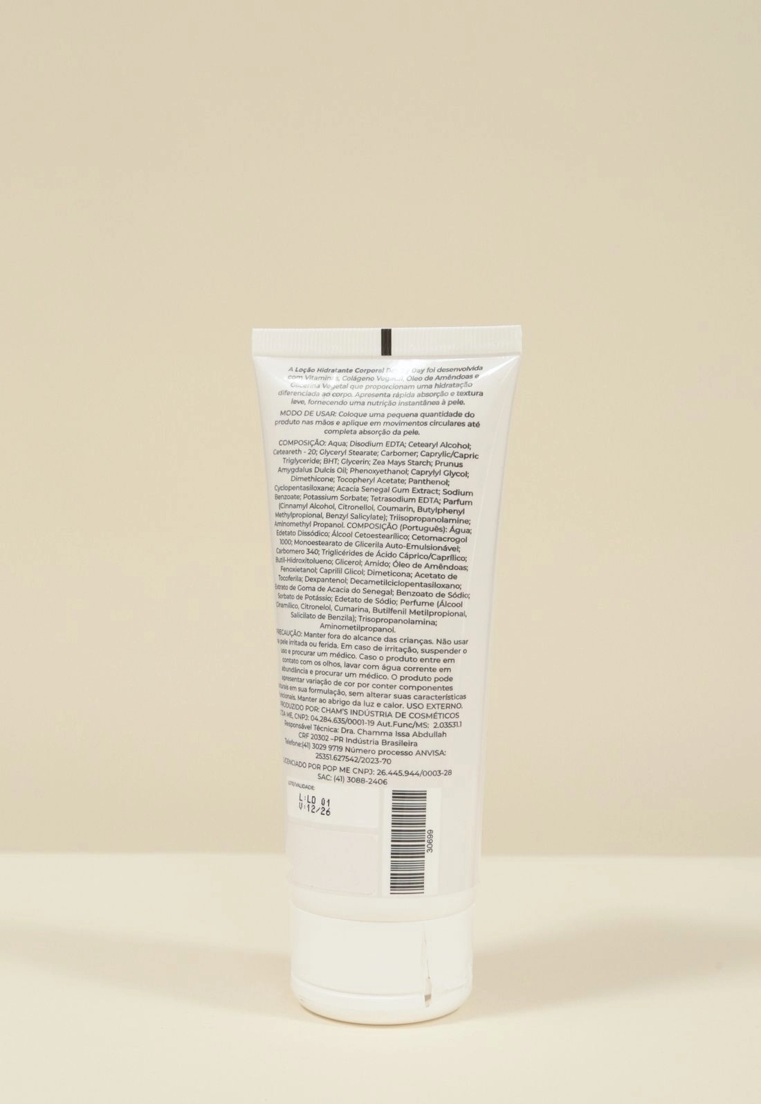 Loção Hidratante Corporal Pop Me Day By Day - Toque Aveludado E Nutrição Diária