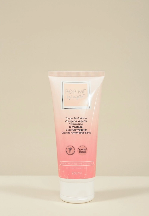 Loção Hidratante Corporal Pop Me By Night - Toque Aveludado E Nutrição Diária