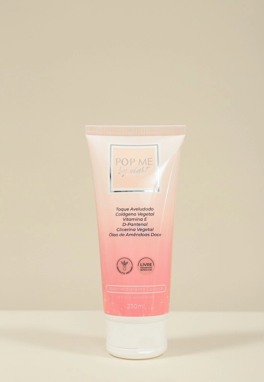 Loção Hidratante Corporal Pop Me By Night - Toque Aveludado E Nutrição Diária