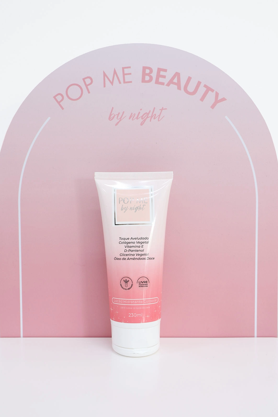Loção Hidratante Corporal Pop Me By Night - Toque Aveludado E Nutrição Diária
