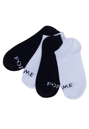 Kit Meia Preto E Branco