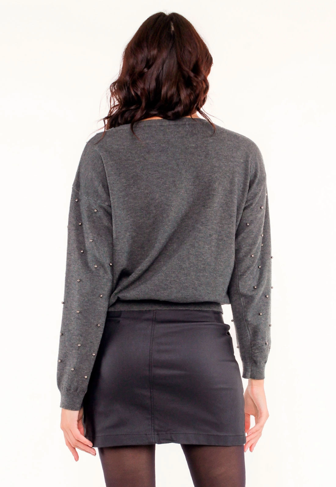 Blusa Tricô Apliques